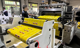 DFJ1000型電腦控制BOPP/PET點斷復(fù)卷機